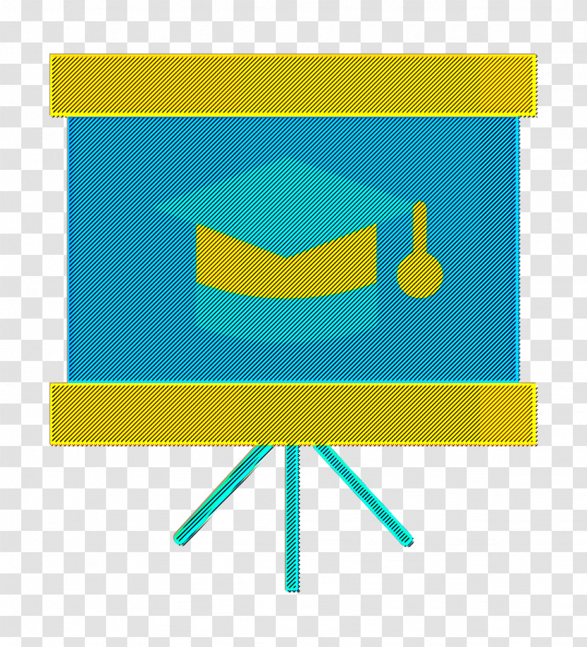 Presentation Icon School Icon Blackboard Icon Transparent PNG