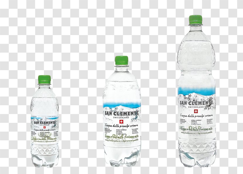 Water Bottles Mineral Bottled Plastic Bottle - Drinking Transparent PNG