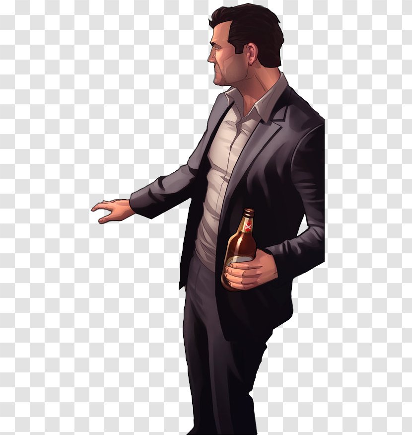Grand Theft Auto V Rendering Tuxedo Cut-out - Gta Transparent PNG