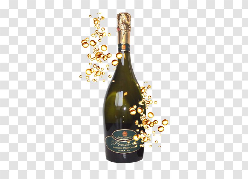 Champagne Wine Glass Bottle Transparent PNG