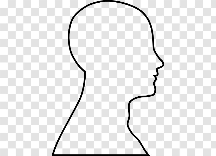 Human Head Drawing Clip Art Monochrome Face Transparent PNG