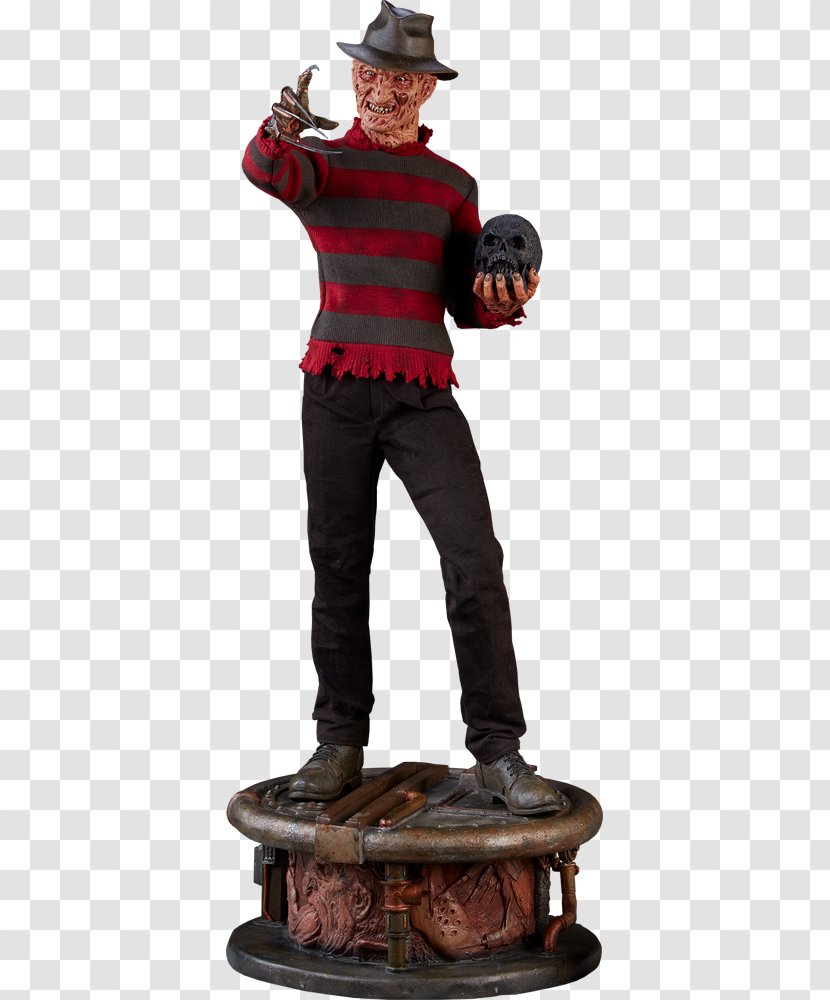 Freddy Krueger Figurine Nightmare Statue Sideshow Collectibles - Action Figure - Film Transparent PNG