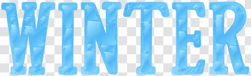 Brand Water Font - Winter Thursday Cliparts Transparent PNG