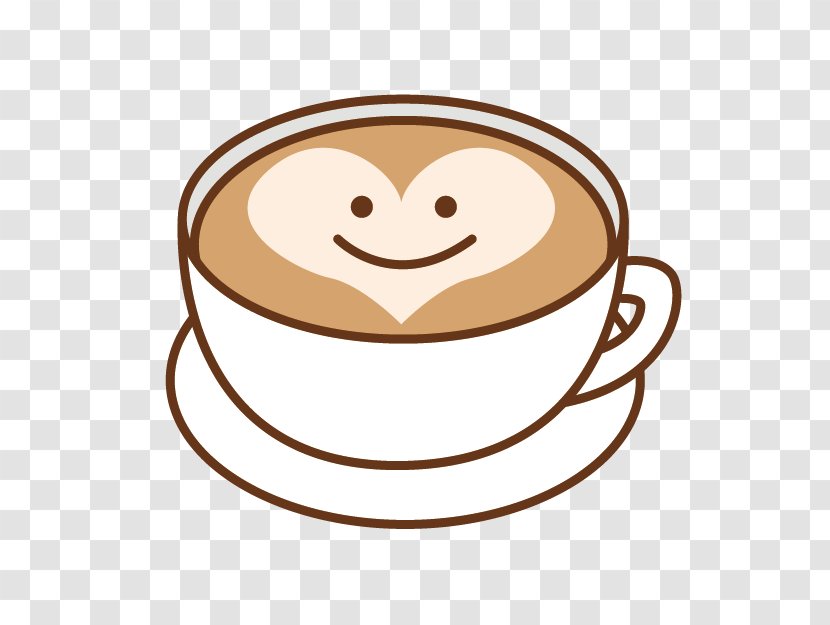Coffee Latte Espresso Barley Tea Cafe - Cup - Cartoon Love Transparent PNG