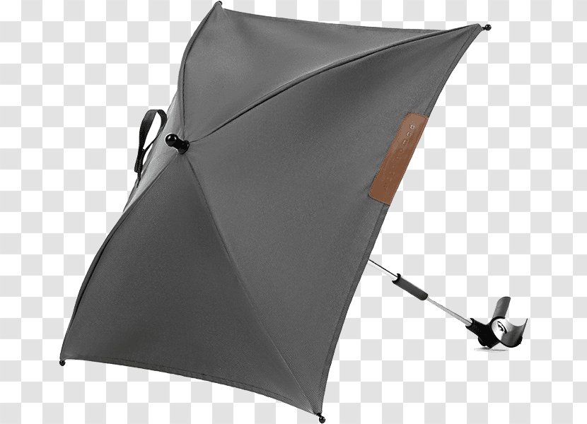 Umbrella Mutsy Evo Urban Nomad Stroller Black Chassis Light Grey Parasol Baby Transport - Poster Transparent PNG