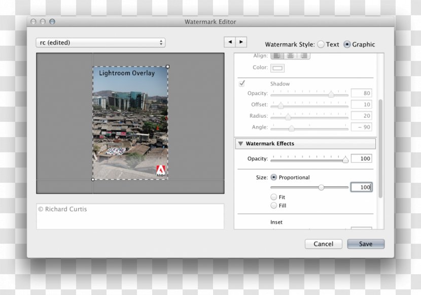 Screenshot Adobe Lightroom Systems Computer Software Image - Creative Cloud - Watercolor Watermark Transparent PNG