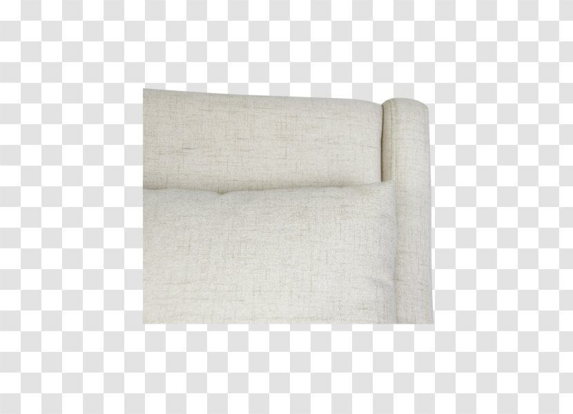Rectangle Chair Beige - Angle Transparent PNG