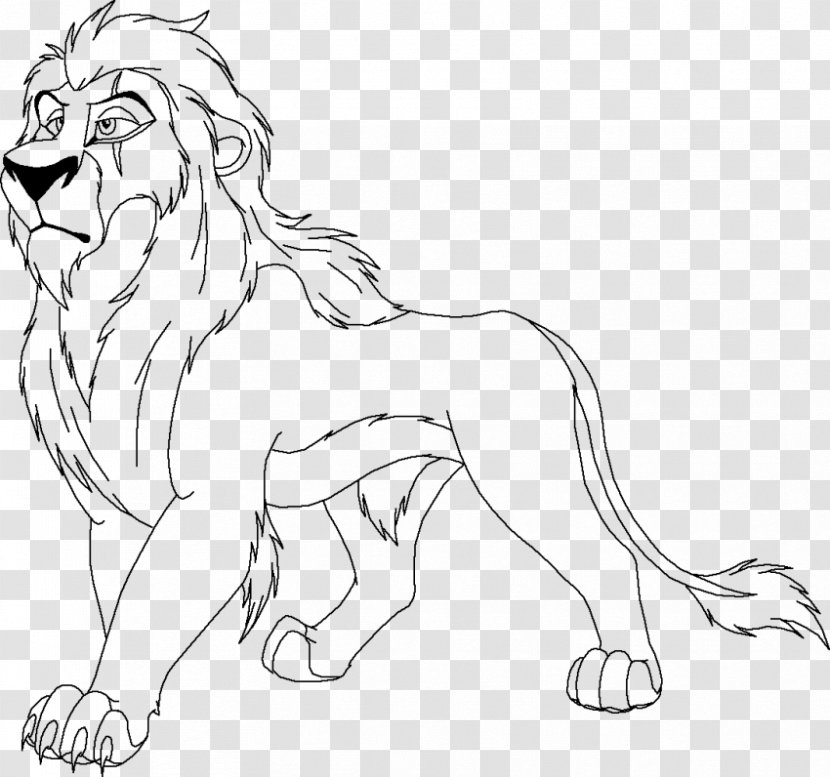 Scar Simba Mufasa Nala Lion - Kovu Transparent PNG