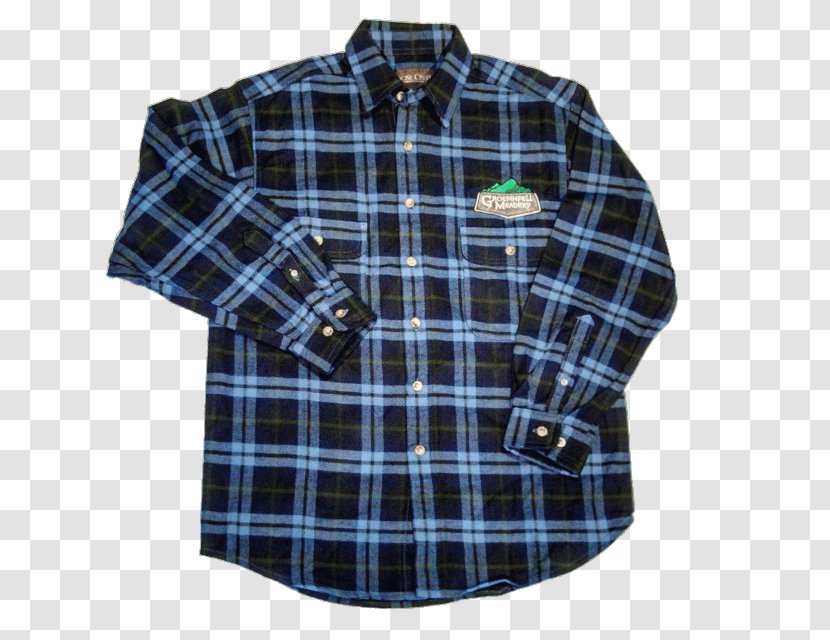 Dress Shirt Sleeve Button Blouse - Plaid Transparent PNG