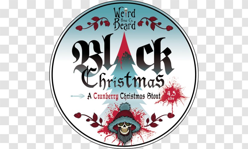 Weird Beard Brew Co Beer Brewing Grains & Malts Stout Beavertown Brewery - Keg - Christmas Transparent PNG