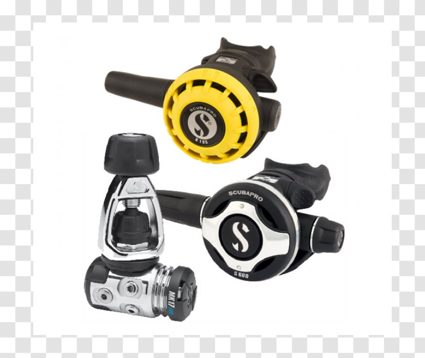 Scubapro Diving Regulators Underwater Scuba Set Apeks Transparent PNG