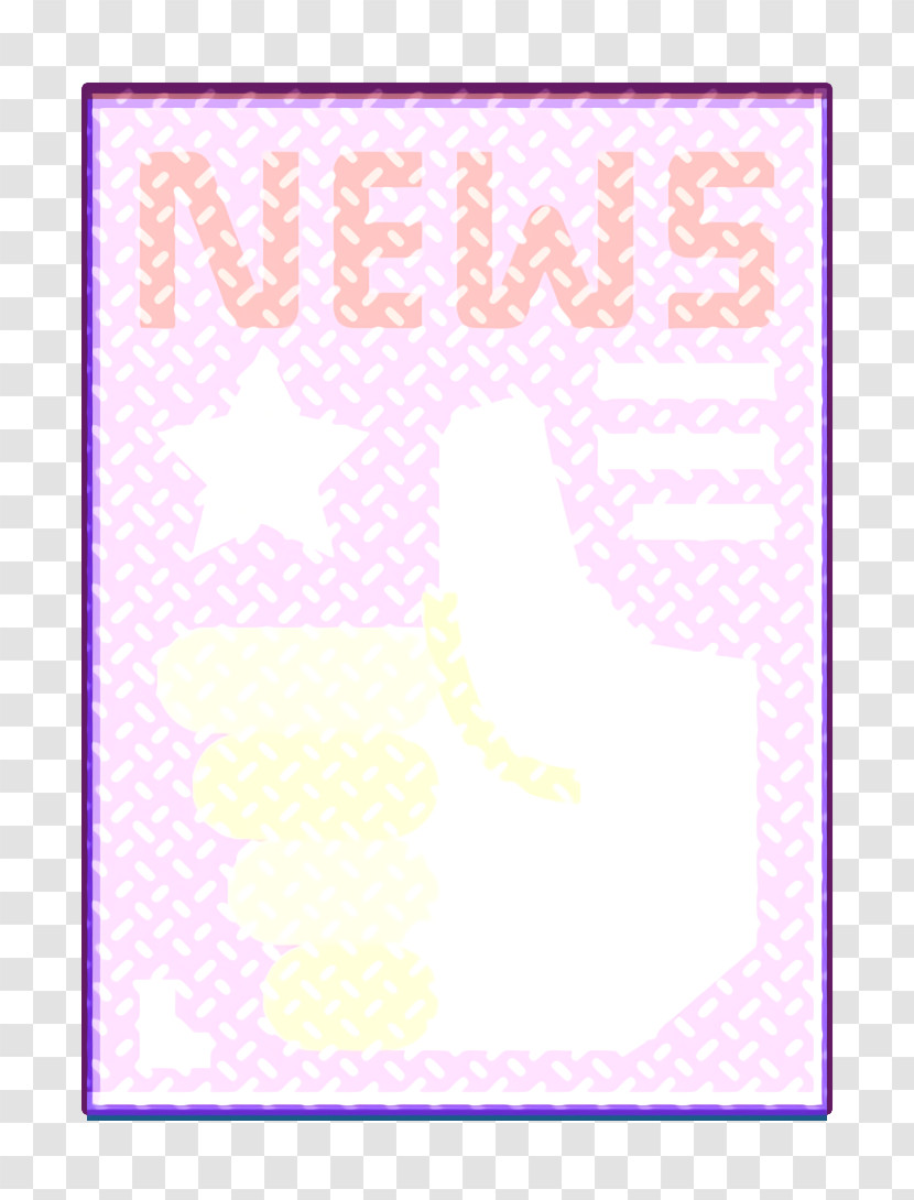 News Icon Newspaper Icon Like Icon Transparent PNG