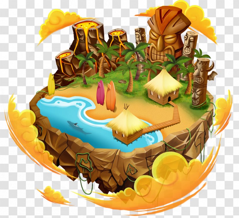 Dragon City Hawaiian Island - Instant Win Transparent PNG