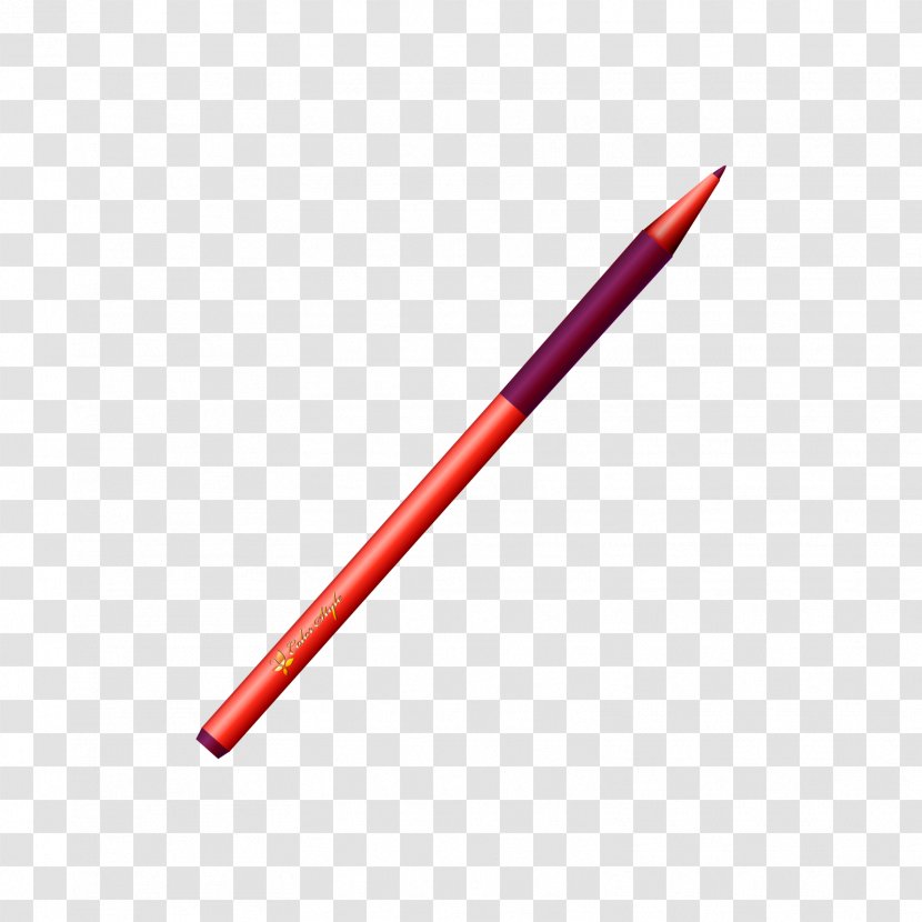 Ballpoint Pen Red Writing Implement Transparent PNG