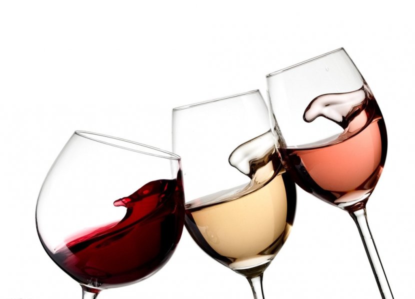 White Wine Red Sparkling Rosé - Alcoholic Drink Transparent PNG