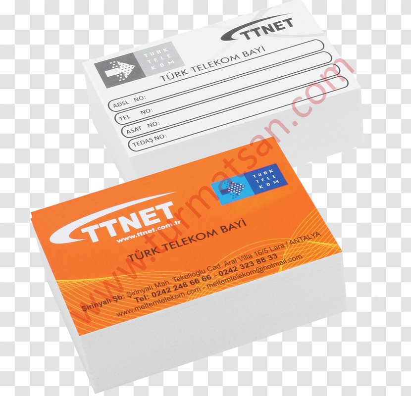 Coated Paper Business Cards Visiting Card Printing - Kartvizit Transparent PNG