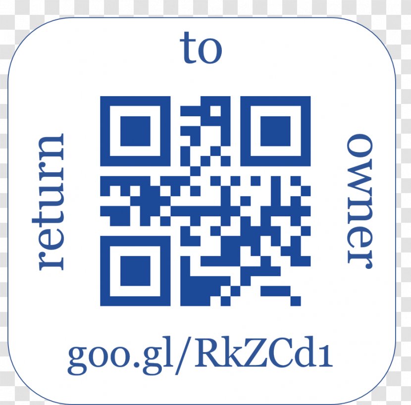 QR Code Barcode Information - Blue - Rto Transparent PNG