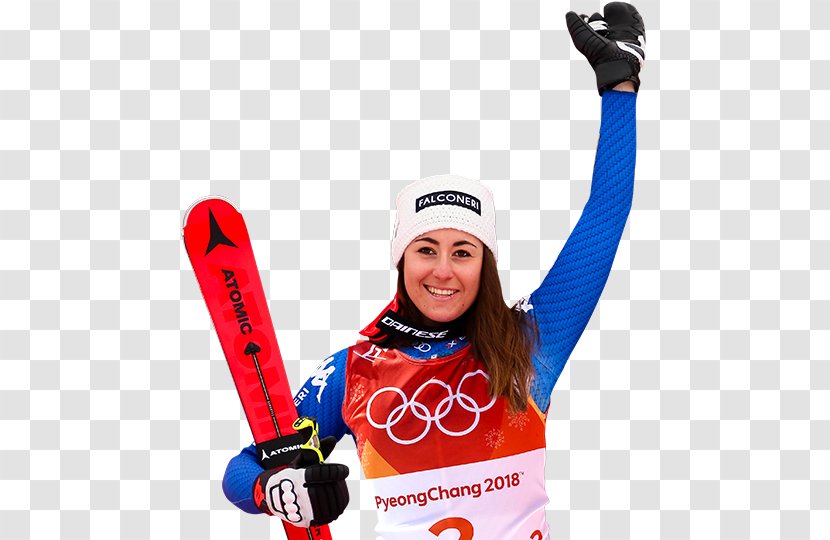 Sofia Goggia Ski & Snowboard Helmets Alpine Skiing At The 2018 Winter Olympics – Women's Downhill - Equipment - Radio Day Transparent PNG