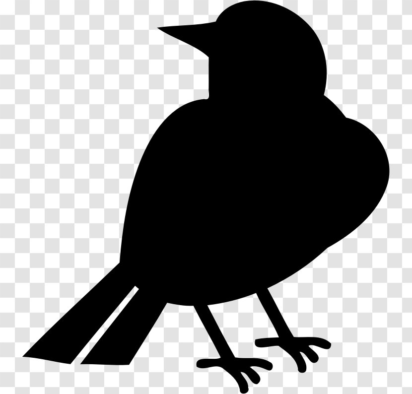 Clip Art - Computer Software - Bird Silhoutte Transparent PNG