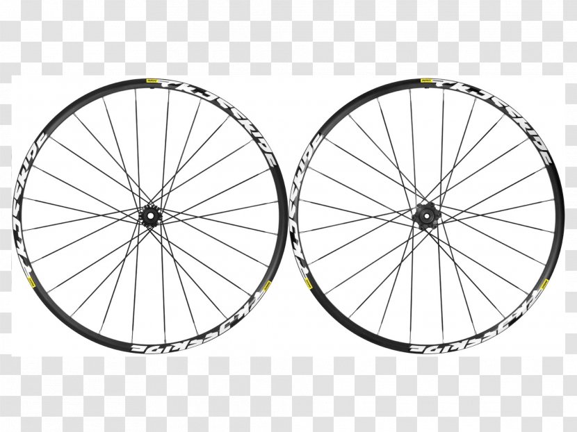 Mavic Crossride Bicycle Cycling Wheel - Spoke Transparent PNG