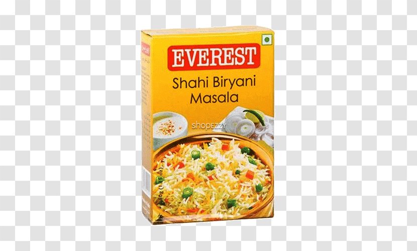 Biryani Chicken Tikka Masala Tandoori Pav Bhaji - Spice - Everest Spices Transparent PNG