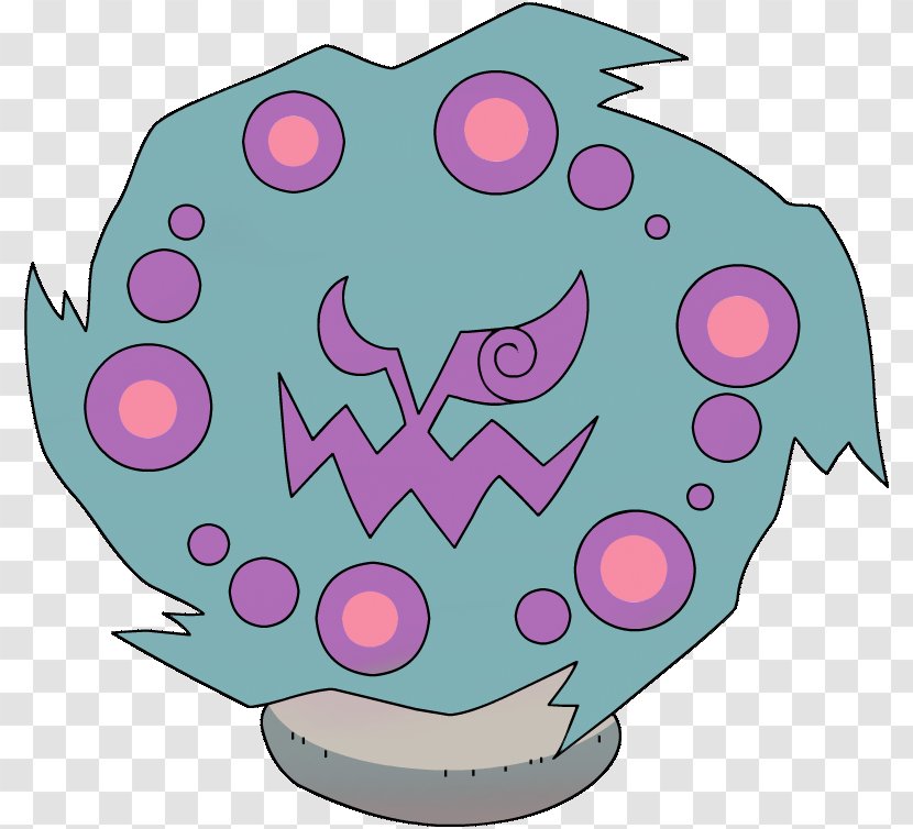 Pokémon Sun And Moon X Y Spiritomb Emerald - Purple Transparent PNG