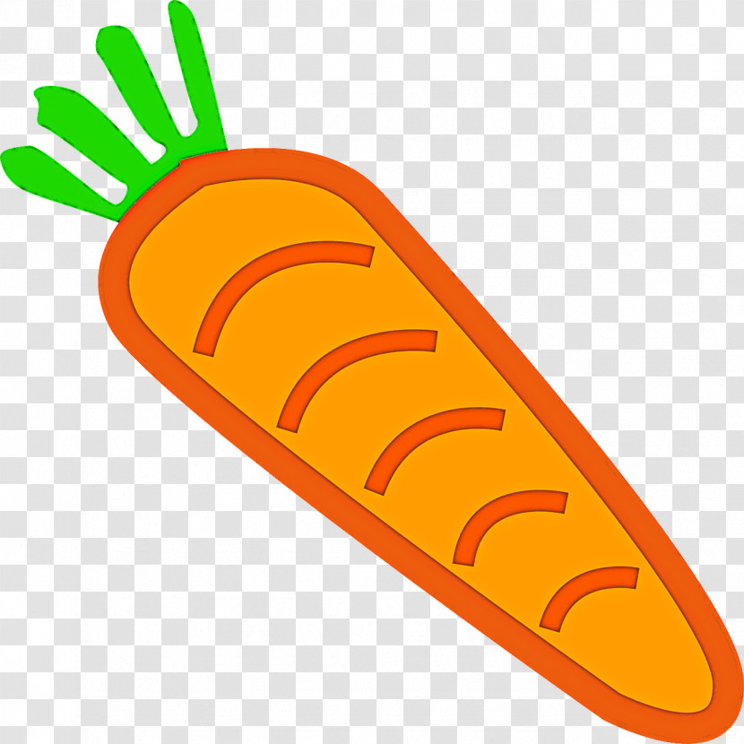 Yellow Fast Food American Food Carrot Transparent PNG