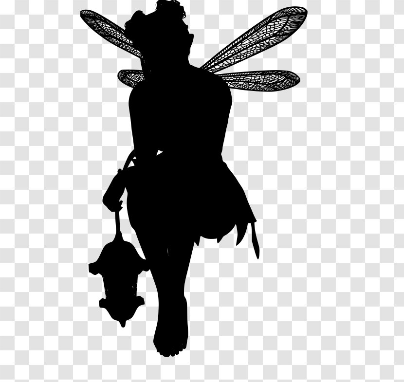 Nurse Cartoon - Blackandwhite - Wing Transparent PNG