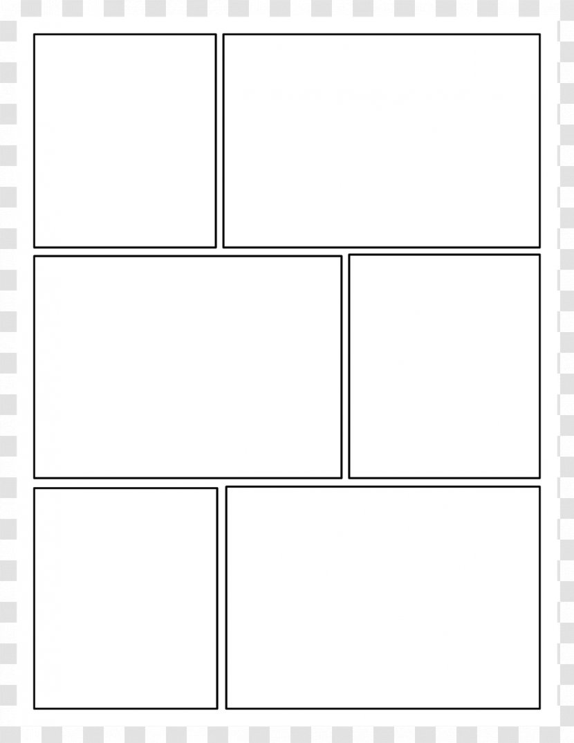 Comic Book Strip Panel Comics Template - Floor Transparent PNG