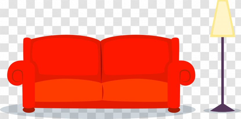 Red Cartoon - Google Images - Sofa Transparent PNG