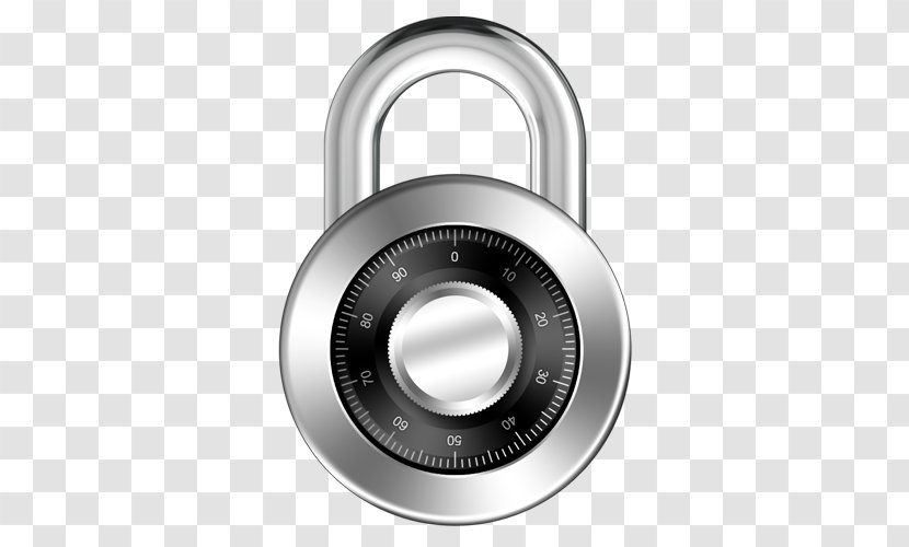 Combination Lock Padlock Clip Art Key Transparent PNG
