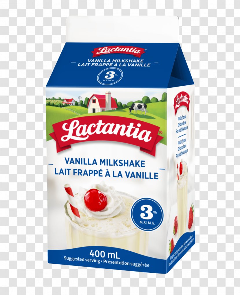 Cream Crème Fraîche Food Natrel Flavor - Dairy Product - Milkshake Vanilla Transparent PNG