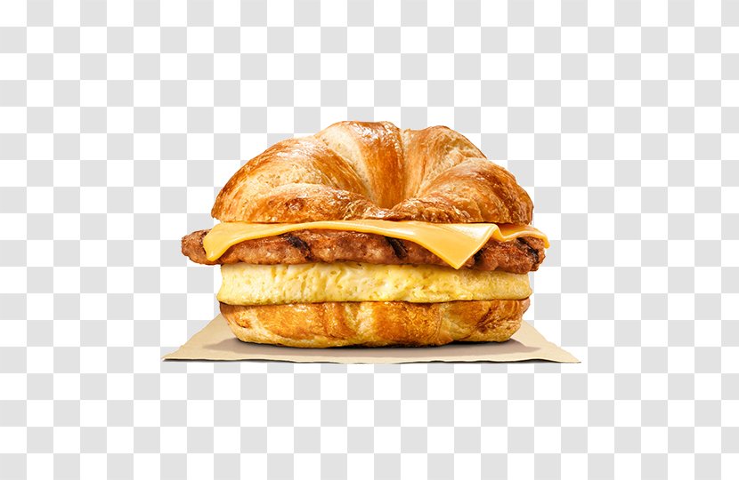Breakfast Whopper Hamburger English Muffin Bacon - Danish Pastry - Burger King Transparent PNG