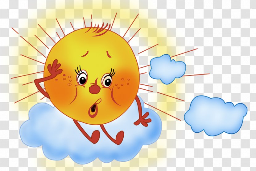 Smiley Morning Daytime Child Blog - Yellow - Weather Transparent PNG