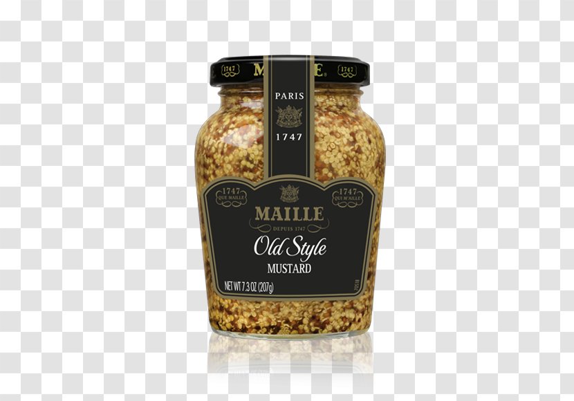 Dijon Mustard French Cuisine Maille - Milliliter - Oil Transparent PNG