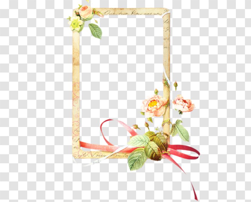 Wedding Floral Frame - Flower - Twig Plant Transparent PNG