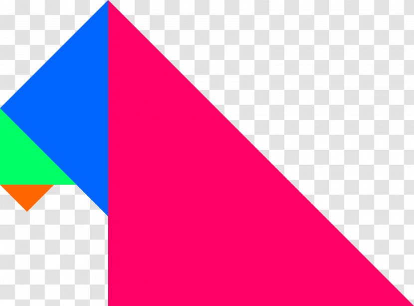 Triangle Area Magenta - Brand - Sharp Transparent PNG