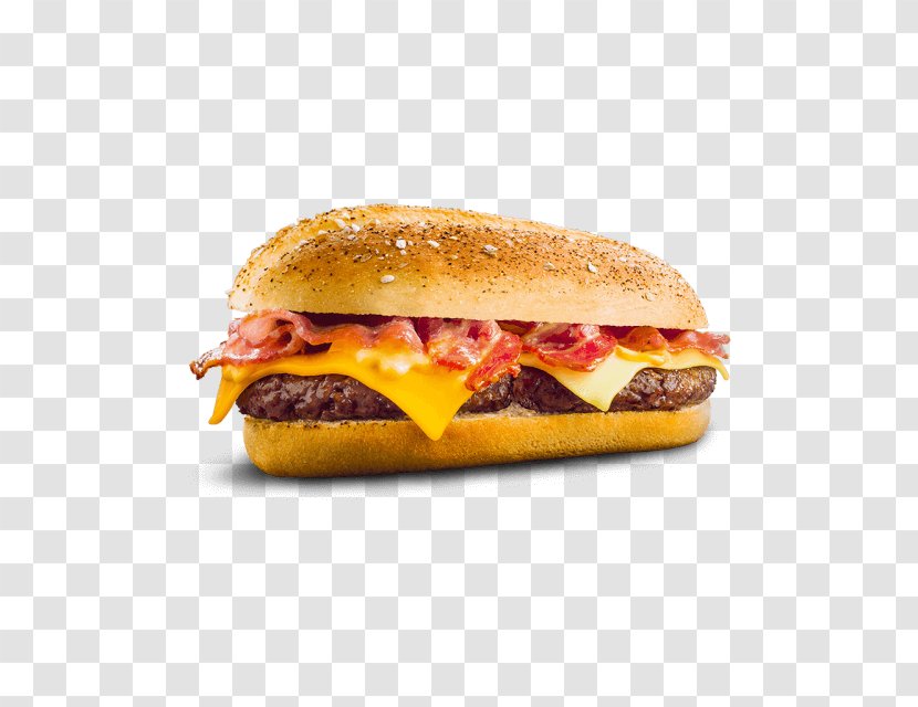 Cheeseburger Hamburger Fast Food Breakfast Sandwich Bacon Transparent PNG