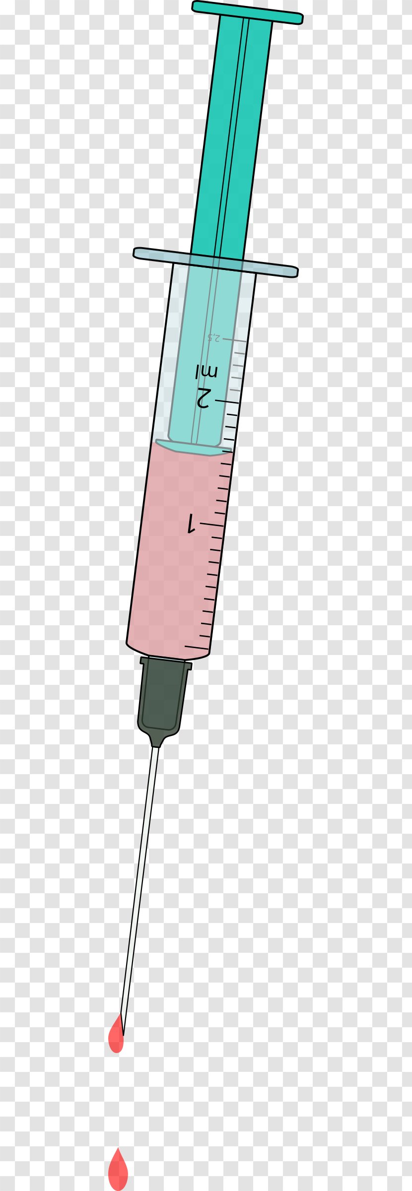 Syringe Clip Art - Medicine Transparent PNG