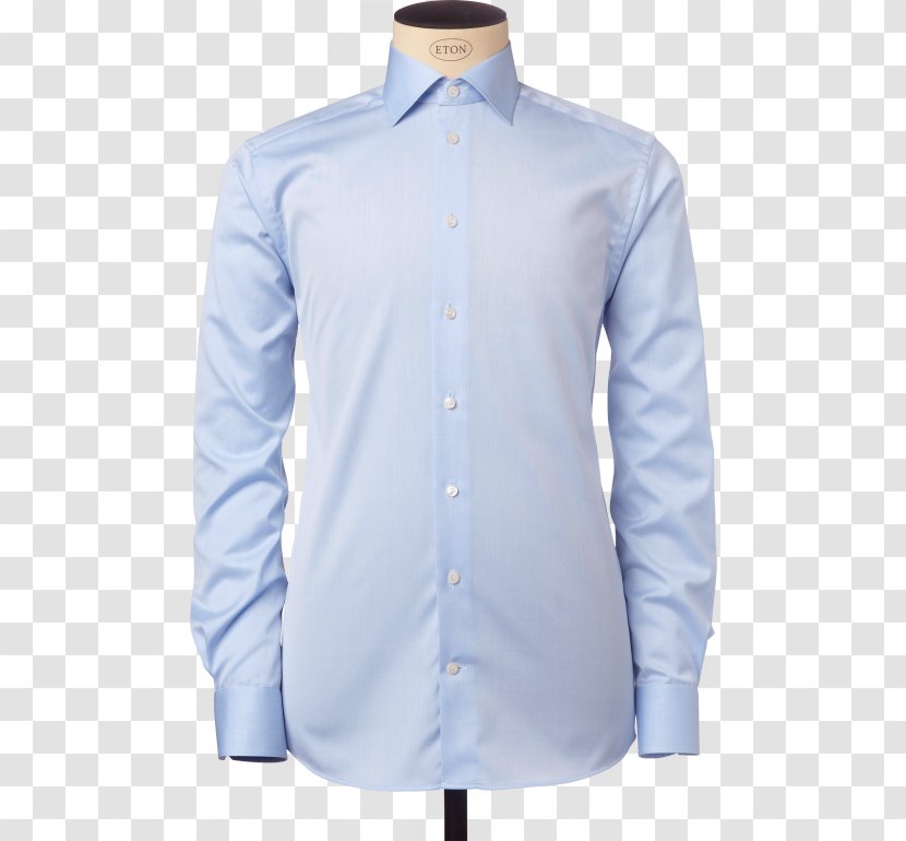 T-shirt Dress Shirt Blue - Clothing - Dressshirt Transparent PNG