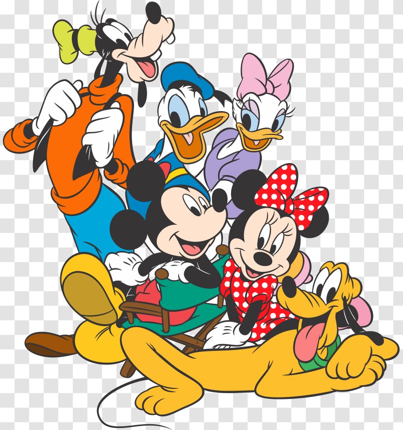Daisy Duck Pluto Minnie Mouse Donald Mickey - Clubhouse Transparent PNG