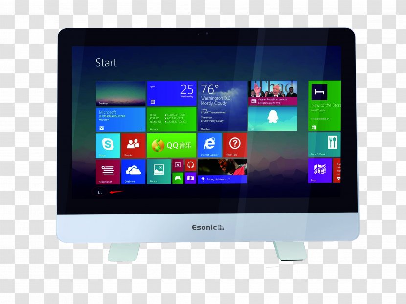 Tablet Computers All-in-One Computer Monitors Hardware Transparent PNG