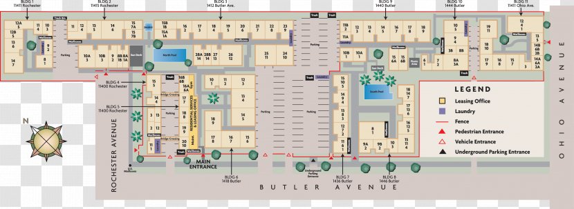 University Of California, Los Angeles Floor Plan House Site Transparent PNG