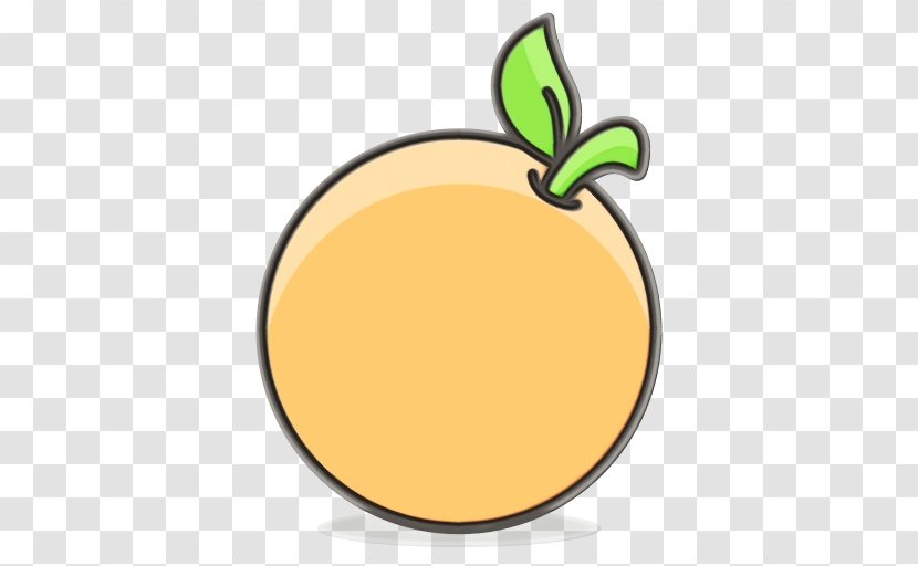 Apple Leaf - Sticker - Tangerine Natural Foods Transparent PNG