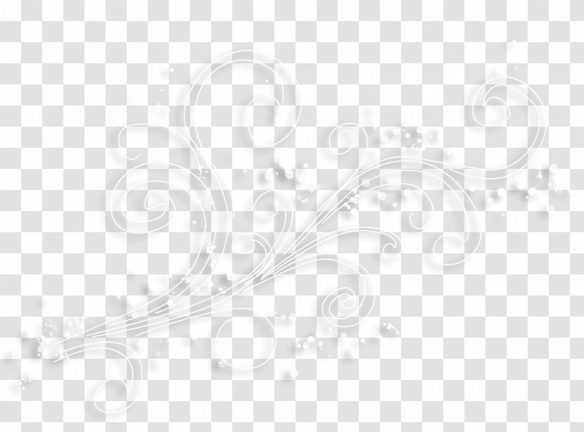 Ornament Drawing Text Picture Frames White - Cartoon - Swirls Transparent PNG