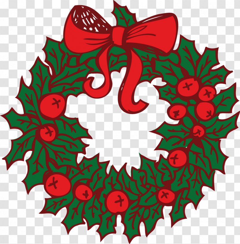 Christmas Day Garland Tree Image - Enfeites Transparent PNG