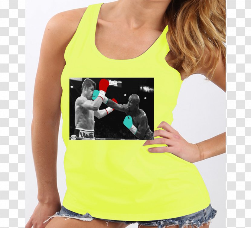 T-shirt Sleeveless Shirt Tanktop - Frame - Floyd Mayweather Transparent PNG