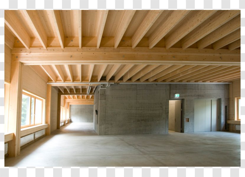 Construction En Bois Architecture Wood Floor Carpenter - Interior Design Transparent PNG