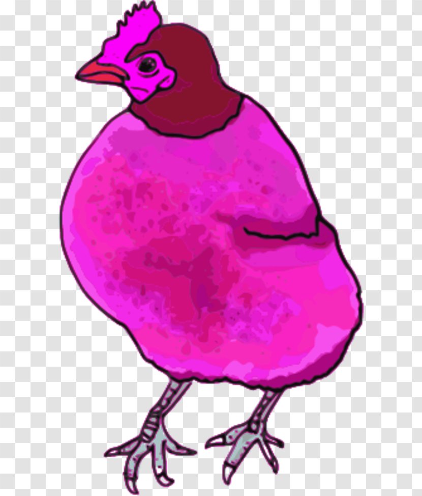 Chicken The Little Red Hen Rooster Clip Art - Kifaranga - Pink Cliparts Transparent PNG