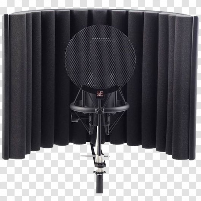 Microphone Recording Studio SE Electronics Pop Filter Monitor - Tree - Mic Transparent PNG